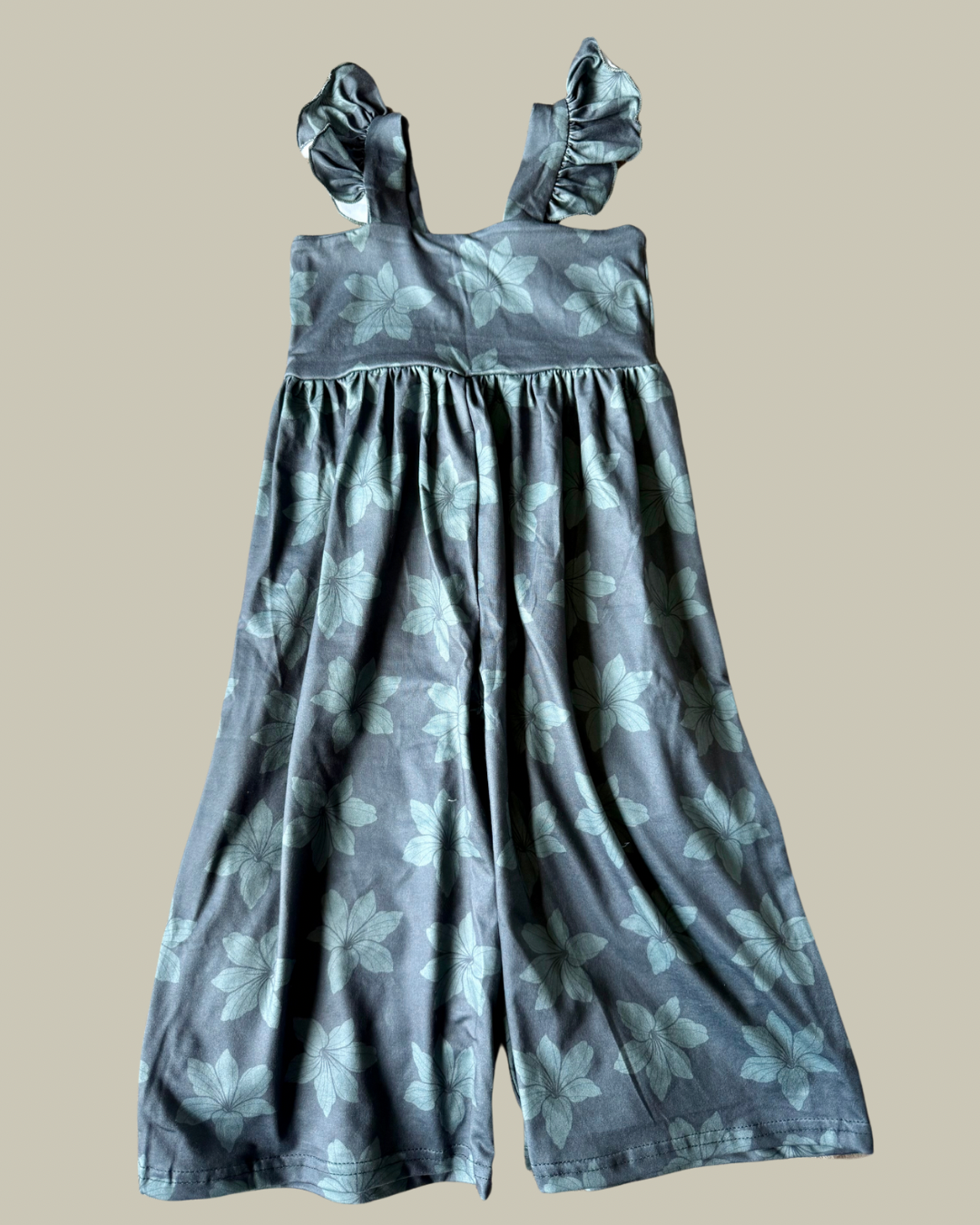 Dark Hibiscus Jumpsuit