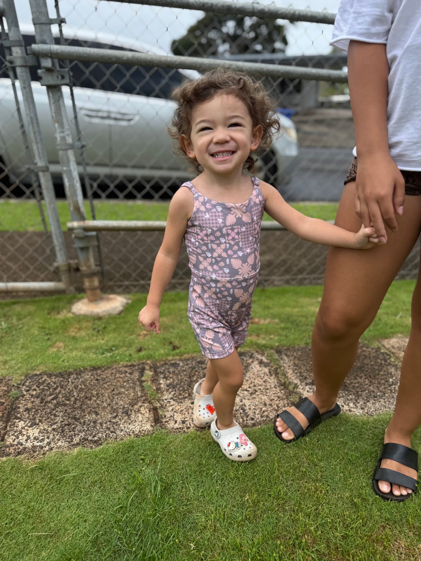 Magical Monstera Active Romper