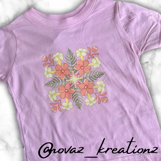 Puakenikeni Palapalai Quilt Tee