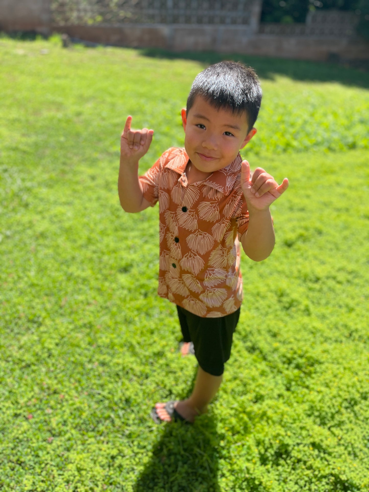 Chocolate Ohia Aloha Shirt