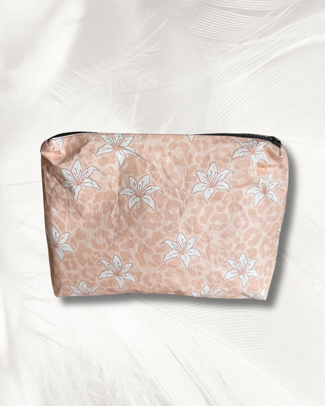 Cheetah Lily Tyvek Pouch
