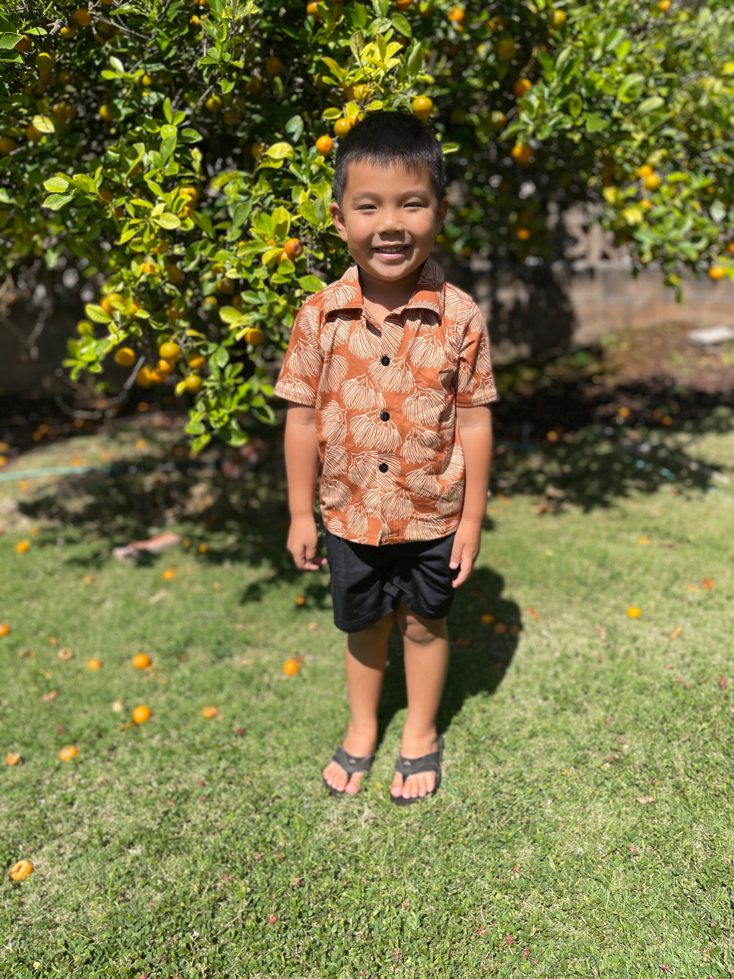 Chocolate Ohia Aloha Shirt