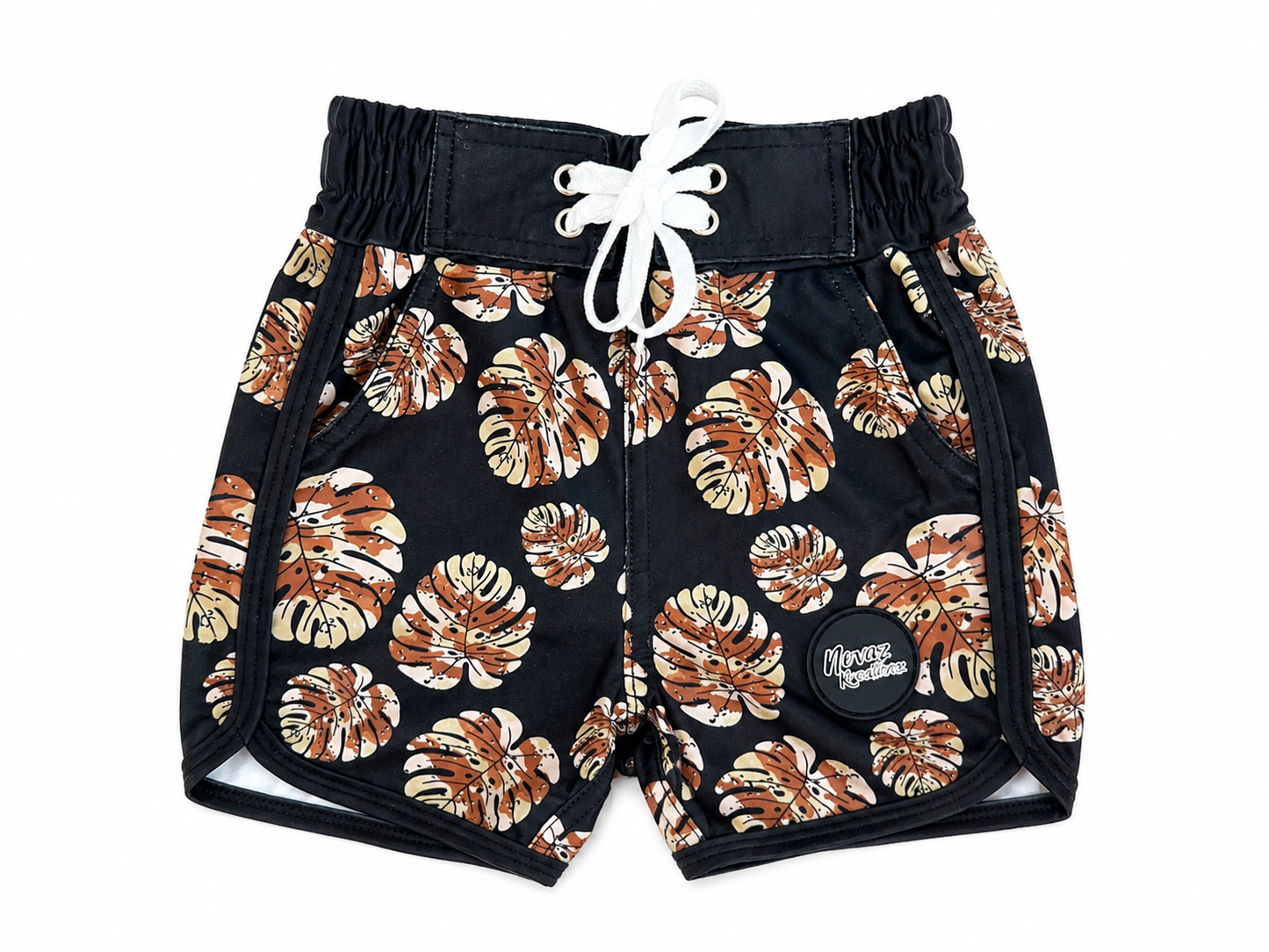 Camo Monstera Surf Shorts