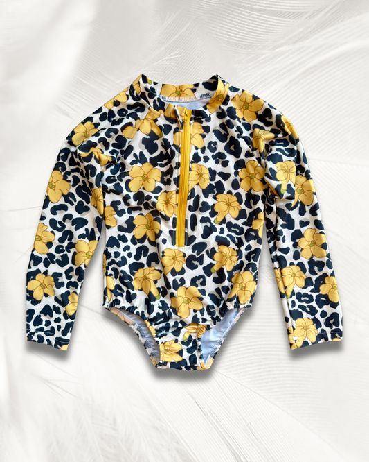 Wild Puakenikeni Leila Swimsuit